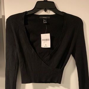 Forever 21 black sweater top